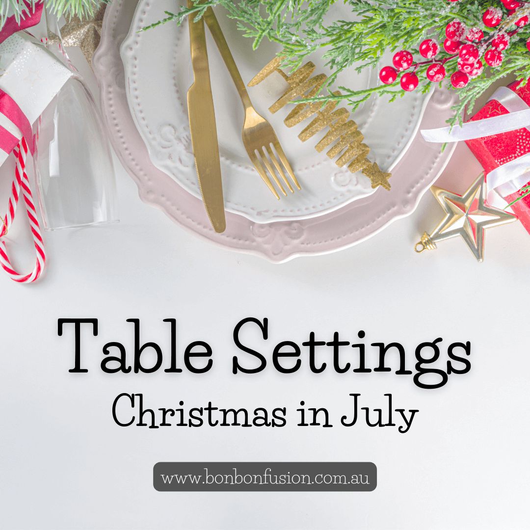 christmas in july table settings